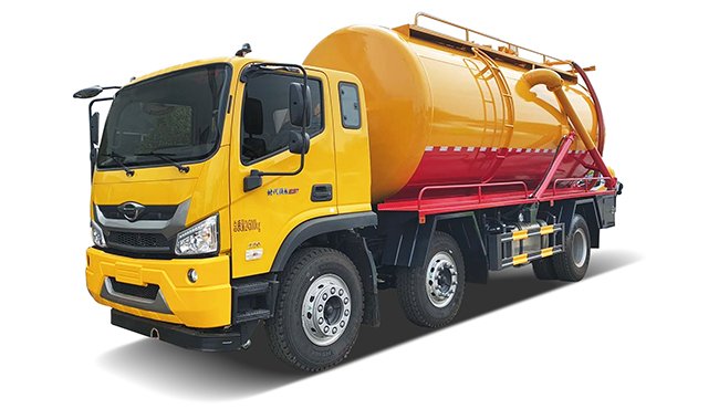 Foton Three Axles 16 Square Suction Truck